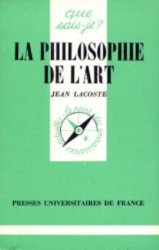 La philosophie de l'art - couverture livre occasion