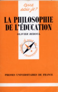 La philosophie de l'éducation - couverture livre occasion