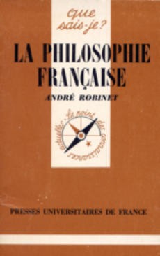 La philosophie française - couverture livre occasion