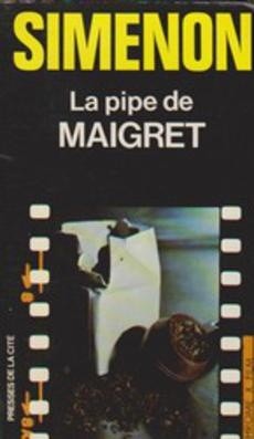 La pipe de Maigret - couverture livre occasion