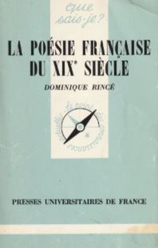 La poésir française du XIXe siècle - couverture livre occasion