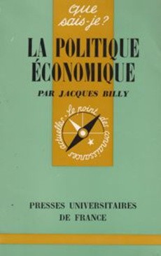 La politique économique - couverture livre occasion