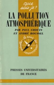 La pollution atmosphérique - couverture livre occasion