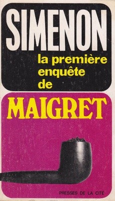 La première enquète de Maigret - couverture livre occasion