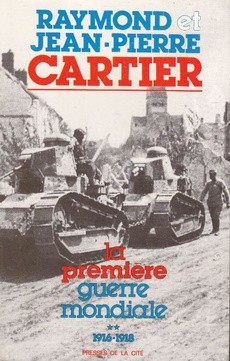 La première guerre mondiale I & II - couverture livre occasion