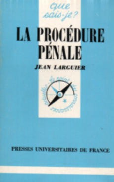 La Procédure Pénale - couverture livre occasion