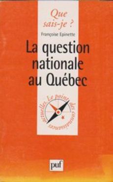 La question nationale au Québec - couverture livre occasion