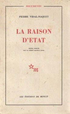 La Raison d'Etat - couverture livre occasion