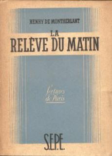 La relève du matin - couverture livre occasion
