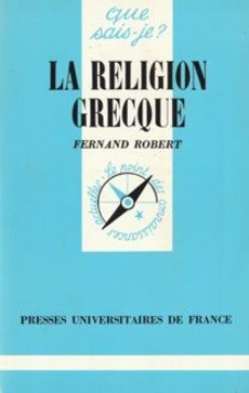 La religion grecque - couverture livre occasion