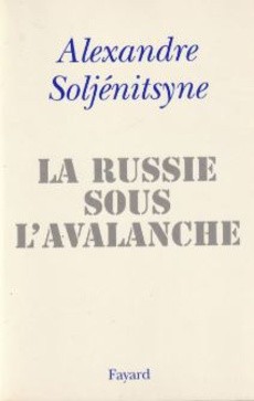 La Russie sous l'avalanche - couverture livre occasion