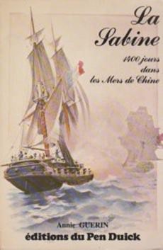 La Sabine 1400 jours dans les mers de Chine - couverture livre occasion