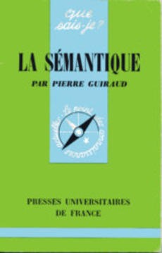La sémantique - couverture livre occasion
