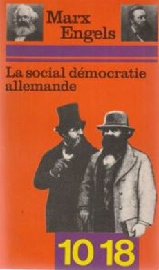 La social démocratie allemande - couverture livre occasion