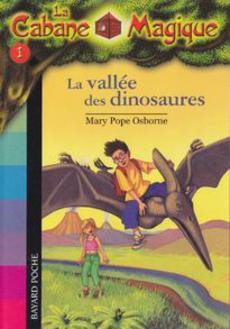 couverture de 'La vallée des dinosaures' - couverture livre occasion