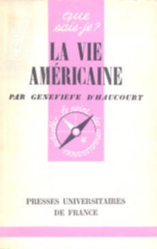 La Vie Américaine - couverture livre occasion