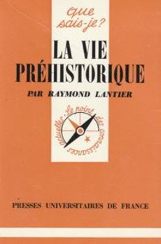 couverture de 'La vie préhistorique' - couverture livre occasion