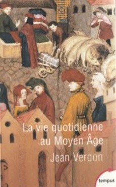 La vie quotidienne au Moyen-Âge - couverture livre occasion
