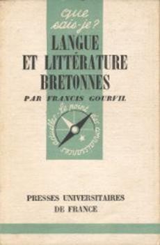 Langue et littérature bretonnes - couverture livre occasion