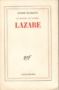 Lazare - couverture livre occasion