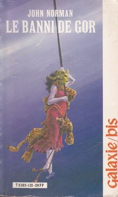 Le banni de Gor - couverture livre occasion