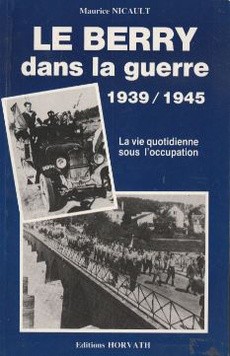 Le Berry dans la guerre - couverture livre occasion