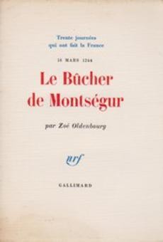 Le bûcher de Montségur 16 mars 1244 - couverture livre occasion