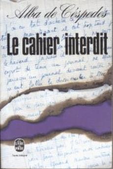 Le cahier interdit - couverture livre occasion