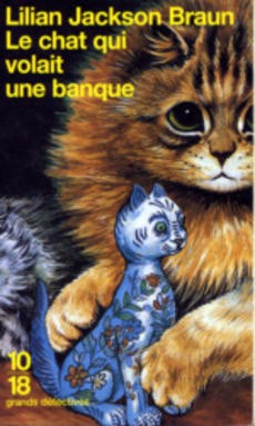 couverture de 'Le chat qui volait une banque' - couverture livre occasion