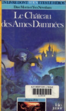 Le Château des Ames Damnées - couverture livre occasion