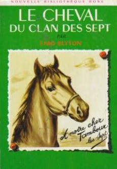 couverture de 'Le cheval du Clan des Sept' - couverture livre occasion