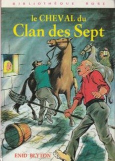 Le cheval du Clan des Sept - couverture livre occasion