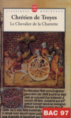 Le chevalier de la charette - couverture livre occasion