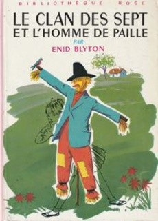 couverture de 'Le Clan des Sept et l'homme de paille' - couverture livre occasion
