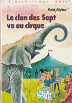 Le clan des Sept va au cirque - couverture livre occasion