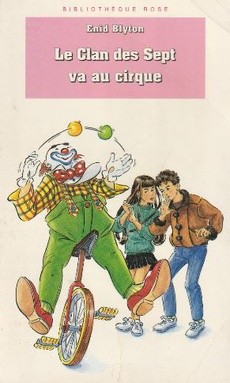 Le clan des sept va au cirque - couverture livre occasion