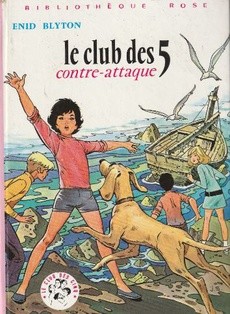 Le club des 5 contre-attaque - couverture livre occasion