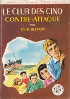 Le club des cinq contre-attaque - couverture livre occasion