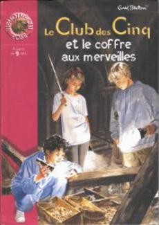 couverture de 'Le Club des Cinq et le coffre aux merveilles' - couverture livre occasion