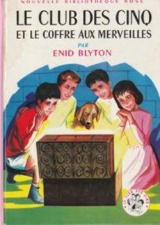 Le club des cinq et le coffre aux merveilles - couverture livre occasion