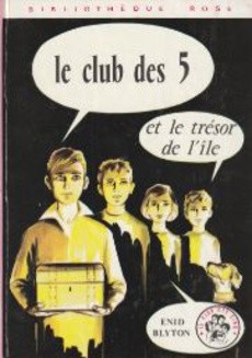 Le club des cinq et le trésor de l'île - couverture livre occasion