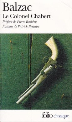 couverture de 'Le colonel Chabert' - couverture livre occasion