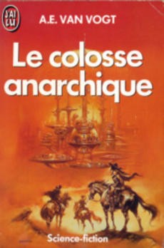 couverture de 'Le colosse anarchique' - couverture livre occasion