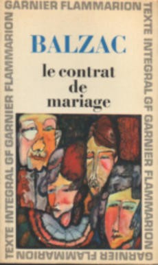 Le contrat de mariage - couverture livre occasion