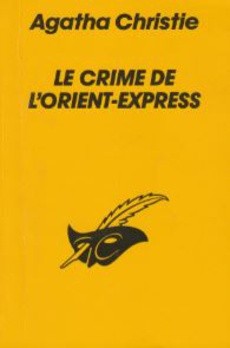 couverture de 'Le crime de l'Orient-Express' - couverture livre occasion
