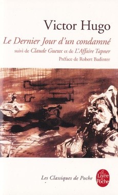 couverture de 'Le dernier jour d'un condamné' - couverture livre occasion