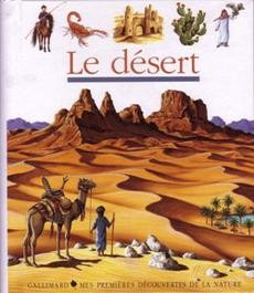 Le désert - couverture livre occasion