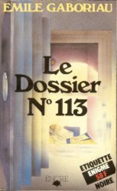 Le dossier N° 113 - couverture livre occasion