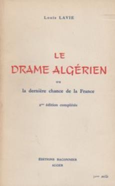 Le drame algérien - couverture livre occasion