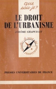 Le droit de l'urbanisme - couverture livre occasion